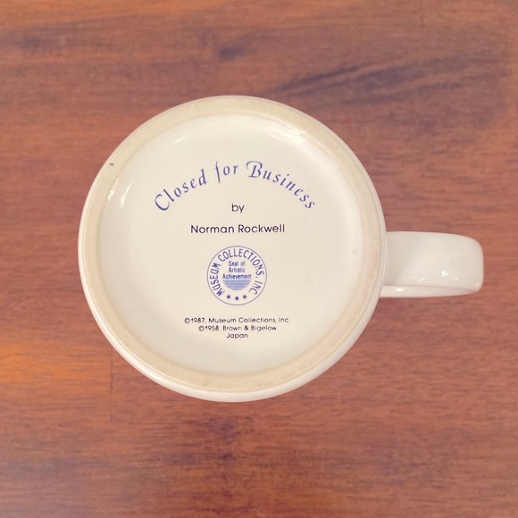 Vintage Norman Rockwell 1987 Mug Collection - Picture 10 of 13